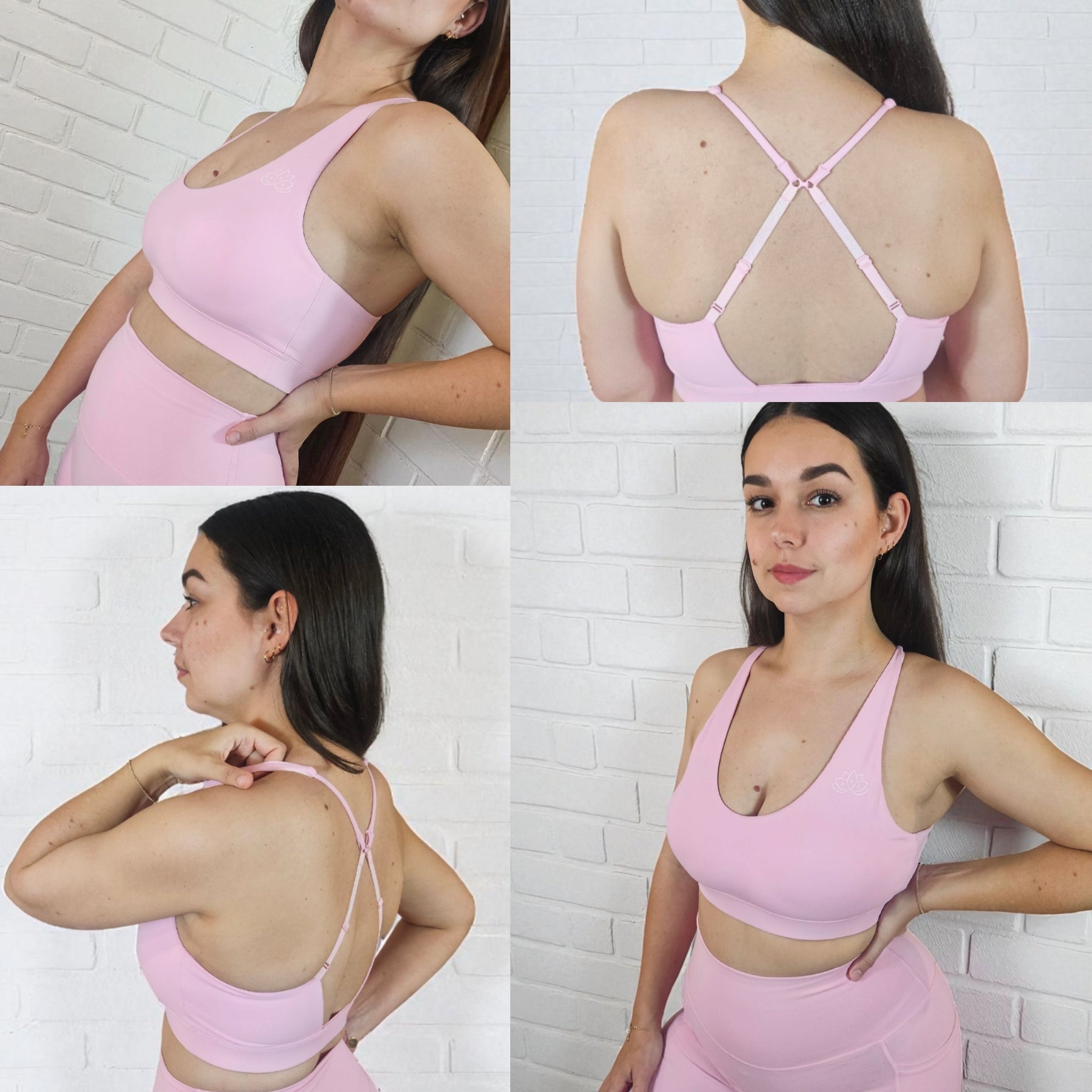 Bubblegum Cross over Crop was $51.95 now $25.95