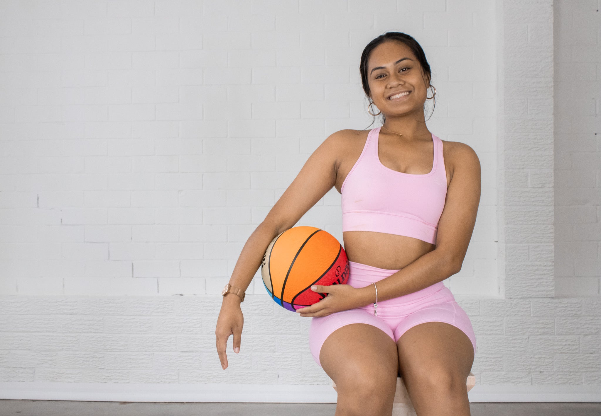 Bubblegum Pink bike shorts with pockets Was $51.95 now $25.95