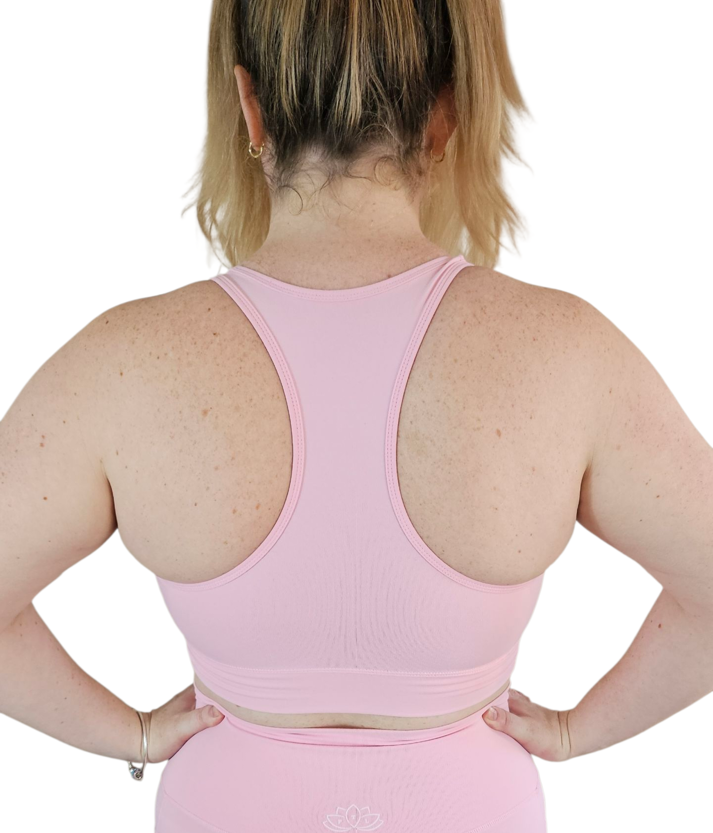 Bubblegum Pink Comfort Crop retiring stock was $51.95 now $25.95